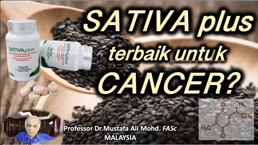 ⁣SATIVA plus TERBAIK UNTUK CANCER