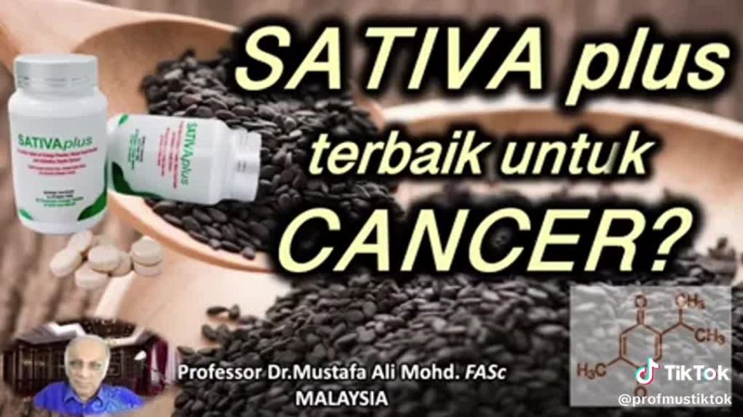 ⁣SATIVAPLUS TERBAIK UNTUK CANCER