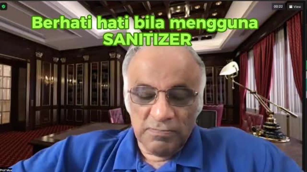 Berhati hati bila menggunakan Sanitizer