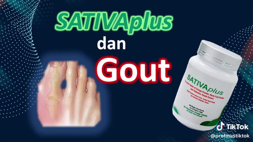 ⁣SATIVAPLUS DAN GOUT